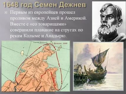 Открытие берингова пролива участники