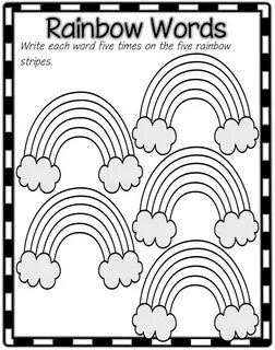 Rainbow workbook