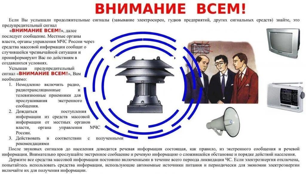 Правильные действия по сигналу внимание всем. Внимание всем сигнал гражданской обороны памятка. Памятка по сигналу внимание всем. Действия по сигналу гражданской обороны внимание всем. Сигналы оповещения го и ЧС.