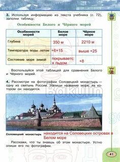 Перспектива окружающий мир 4 класс рабочая тетрадь