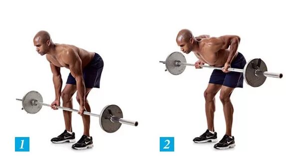 Тяга к поясу в наклоне со штангой техника выполнения. Тяга штанги к поясу обратным хватом. Тяга штанги в наклоне обратным хватом. Тяга штанги в наклоне на спину техника. Тяга штанги в наклоне обратным хватом.