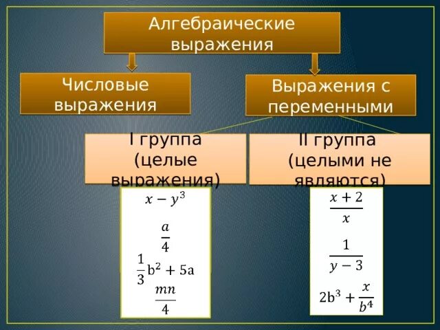 Целые выражения. Числовые выражения. Алгебраические выражения. Алгебраические выражения числовые выражения выражения с переменными. Что такое целые выражения в алгебре. Переменные выражения алгебра