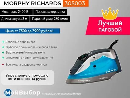 Утюг рейтинг