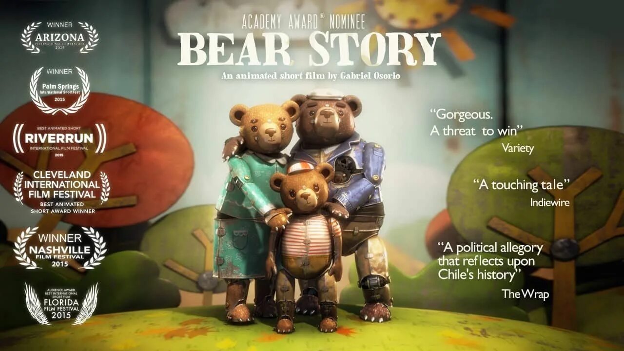 Мультик bear story. Медвежья история (2014). Мультфильм медвежья история оскар. Медвежья история мультфильм 2014 отзывы. Медвежья история короткометражка картинки.
