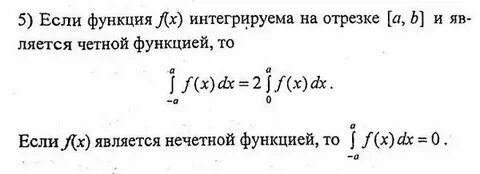 Определенный интеграл от функции f x