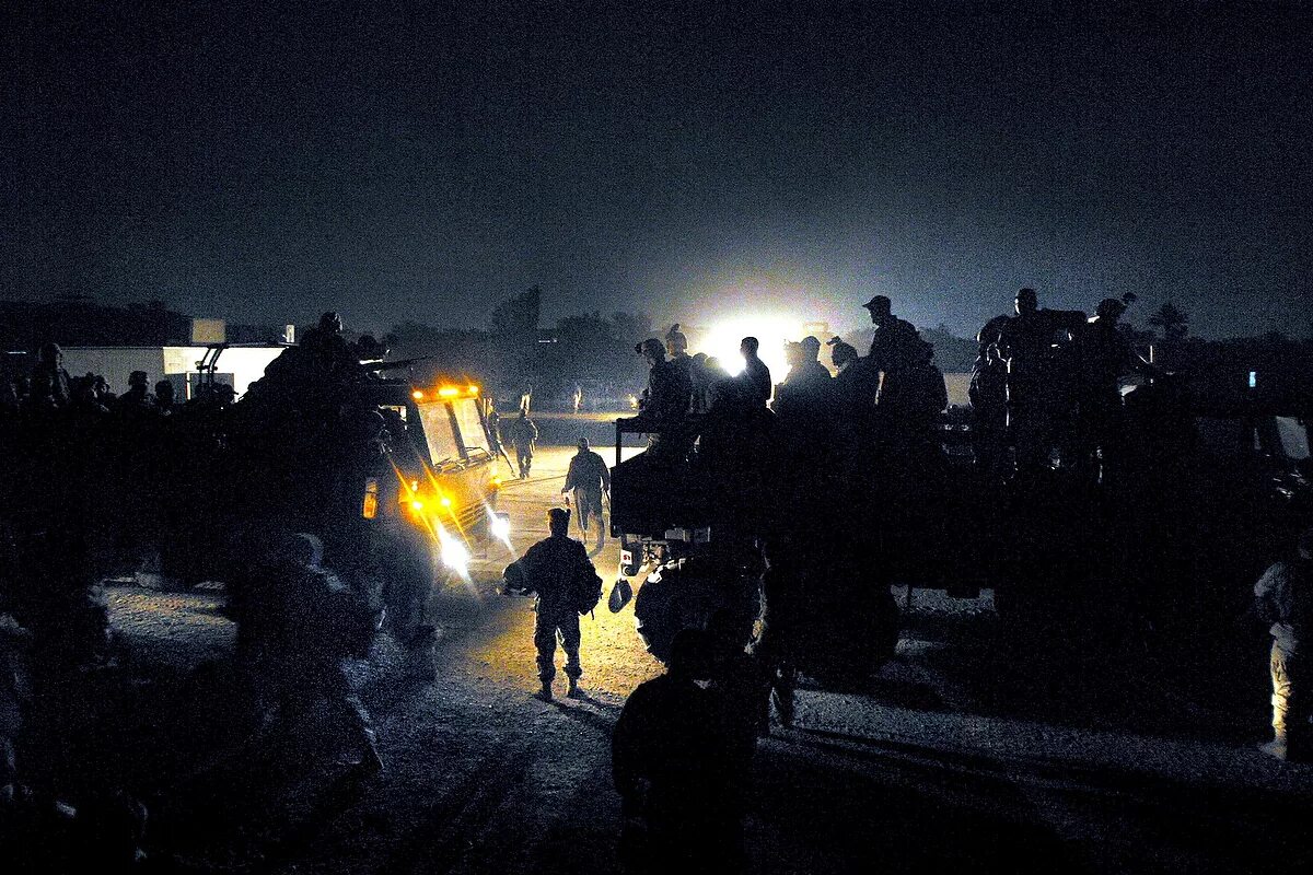 атаки ночью