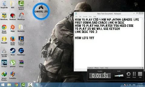 Call of duty modern warfare ключ