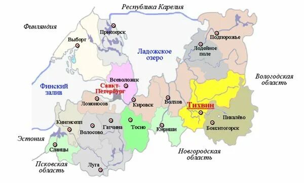 В какой зоне находится ленинградская область. Город Тихвин Ленинградской области на карте. Карта Тихвинского района Ленинградской области. Тихвин Ленинградская область на карте Ленинградской области. Г Тихвин Ленинградская область на карте России.