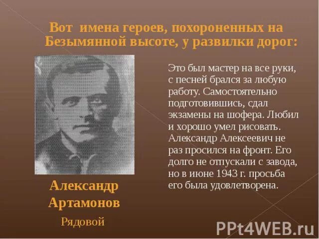 Имена героев безымянной высоты. На безымянной высоте презентация. На безымянной высоте стих. Автор стихотворения на безымянной высоте. На безымянной высоте история создания песни