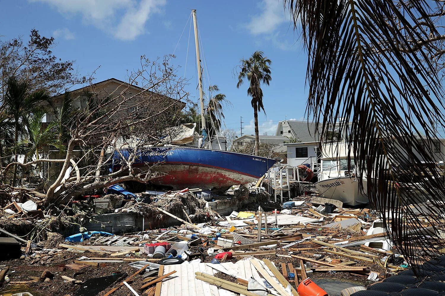 Последствия урагана смерча. Ураган Катрина 2005.