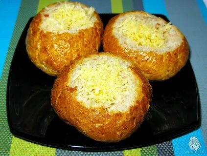 Булочки с сыром и яйцом