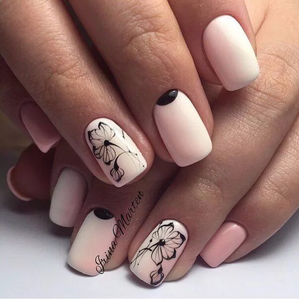 Ногти нежный маникюр с рисунком Pin on manichiura Fancy nail art, Oval nails, Hard gel nails