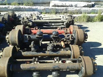 Оси полуприцепов саф