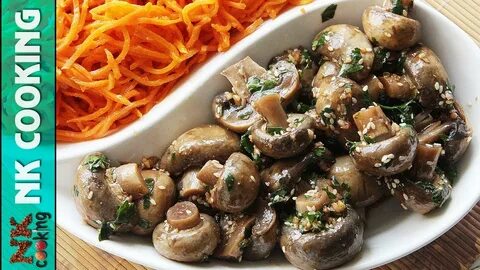 Шампиньоны по корейски