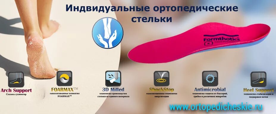 Стельки при пяточной шпоре формтотикс. Стельки formthotics. реклама индивидуальных стелек. стельки формтотикс лого.