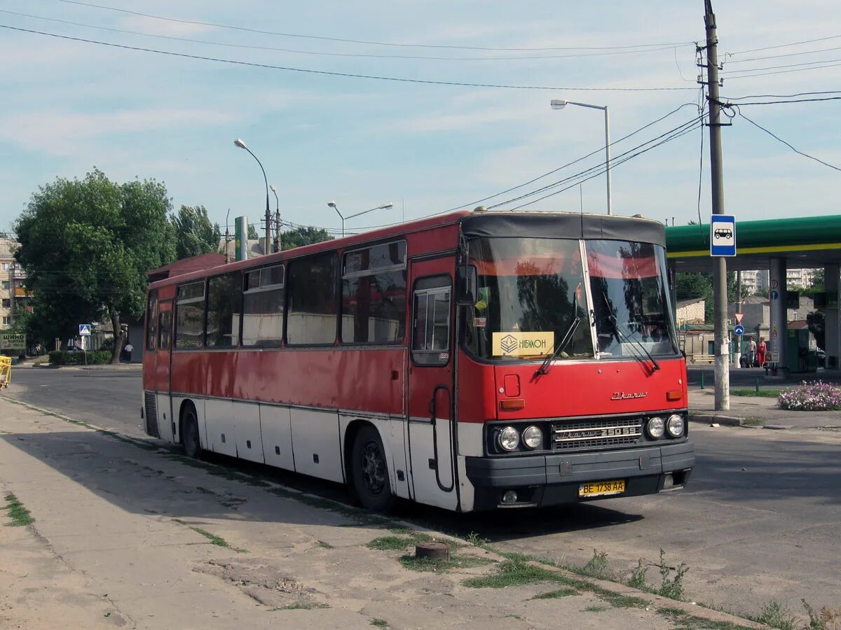 Икарус 250 1986. Николаев автобус.