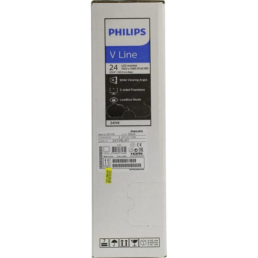 Philips 241v8la(00/01) 23.8". Philips 23,8" 241v8l va wide. Philips 242v8la/00. Philips 241v8la. Philips 241v8l 01