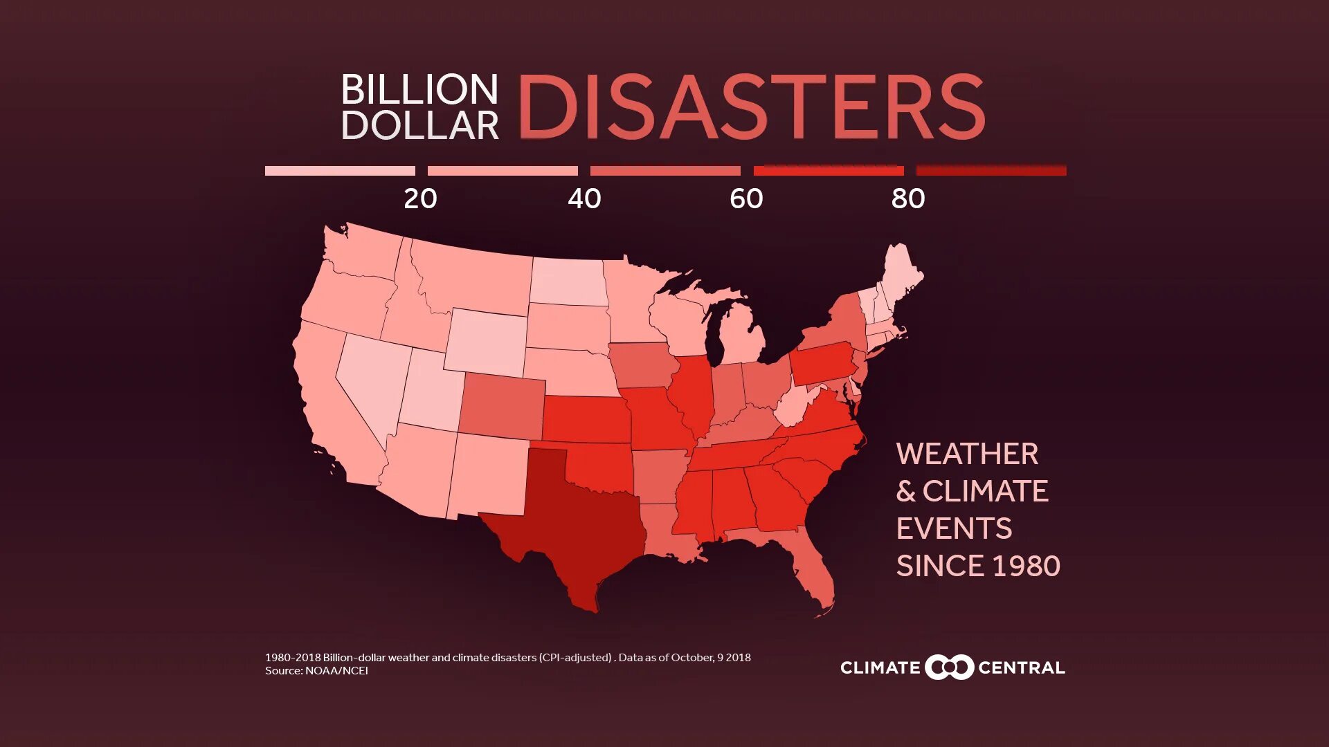 Биллион. Climate Disasters. Disasters and extreme weather events. 44411111111 Billion.