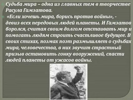 Образ лирического героя в стихотворении журавли