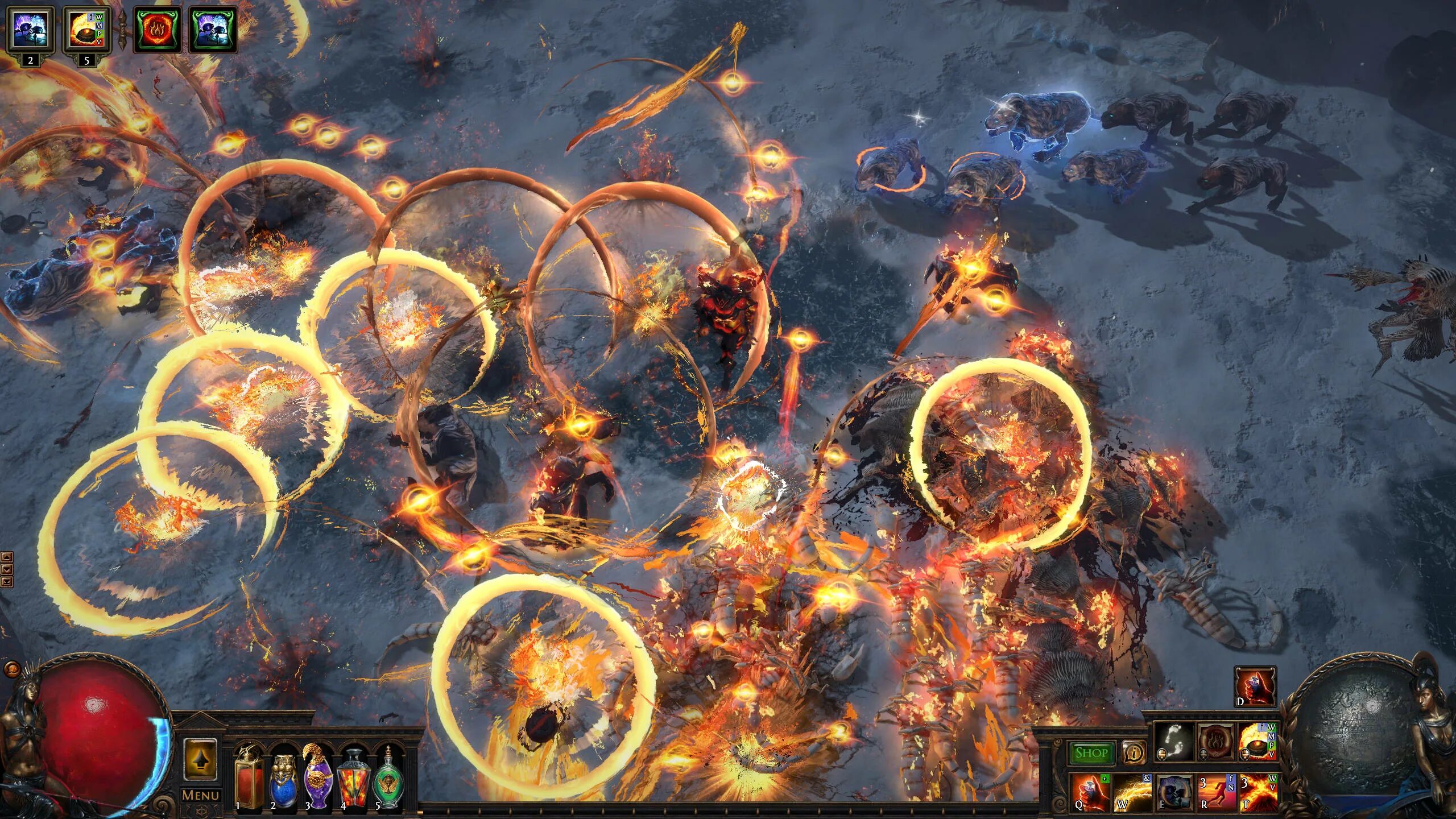 Каком path of exile. Пламенный экзарх path of exile. игра path of exile 2025. path of exile 2025. пое blight.