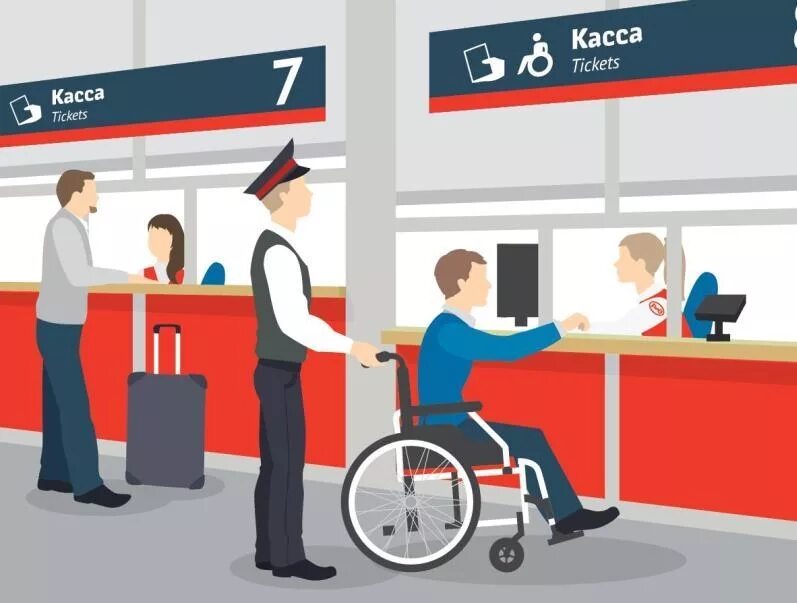 Центр содействия инвалидам. Рабочее место сотрудника с инвалидностью. Требования к обслуживанию маломобильных пассажиров ржд. Рабочее место сотрудника с инвалидностью. Центр содействия инвалидам.