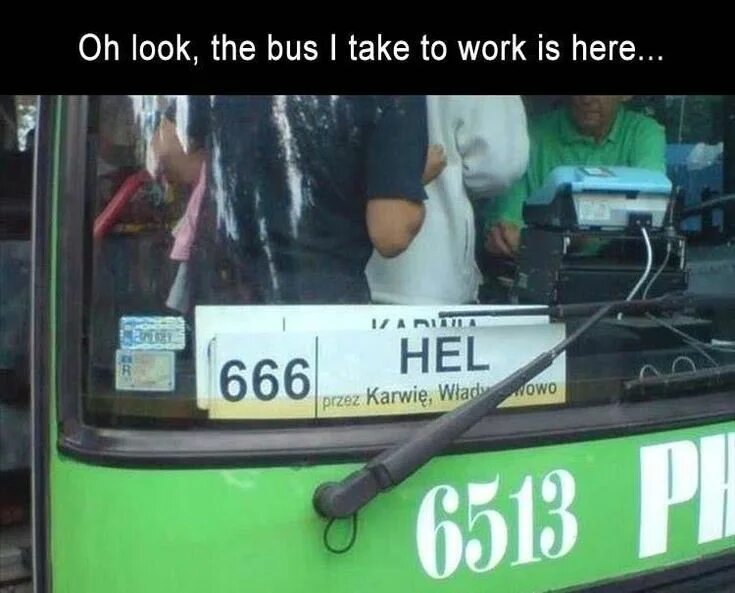 Take a bus lest you late