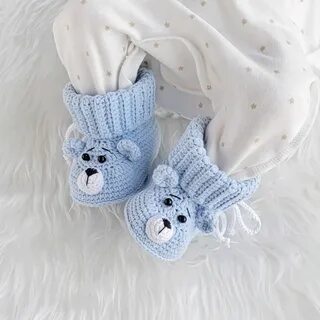 Пинетки для новорожденного мальчика