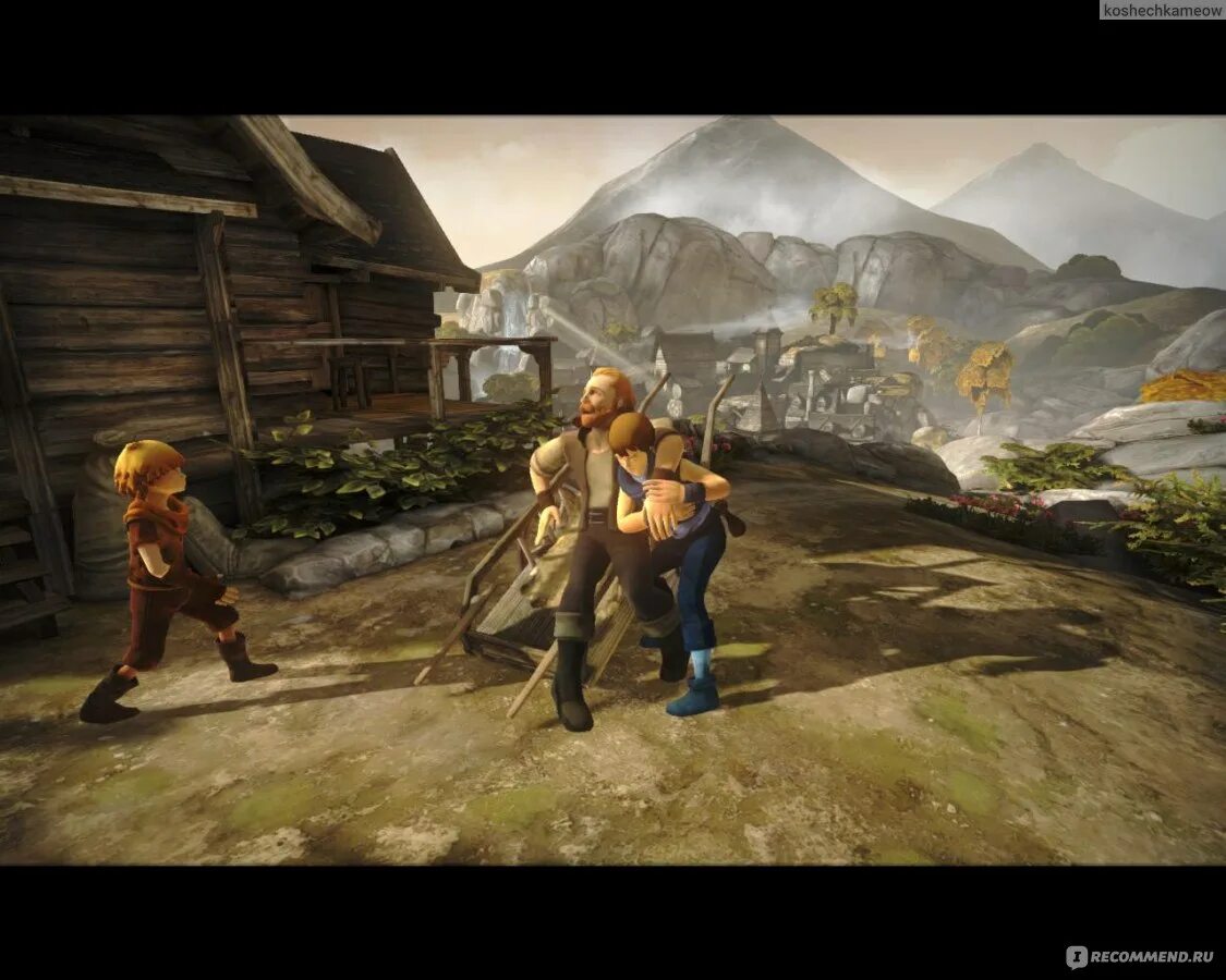 Two sons играть вдвоем. Brothers: a Tale of two sons. Brothers игра. Игра брат. Игра про двух братьев.