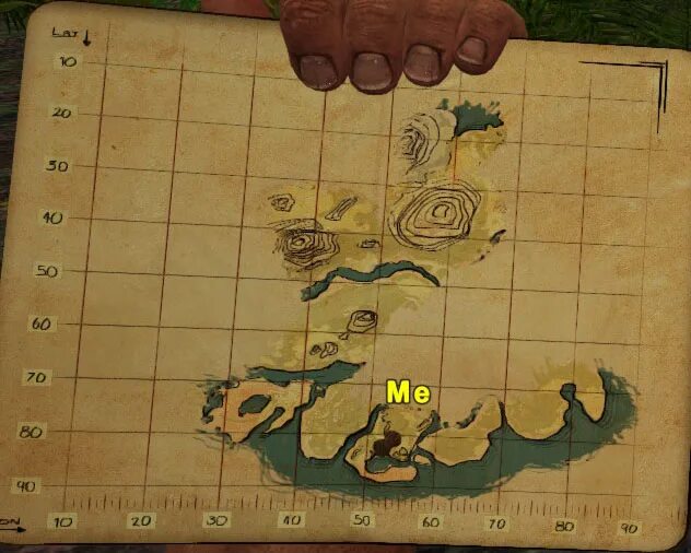 Остров травоядных в АРК на карте. Карта лост Исланд АРК. АРК карта остров. Первая карта в АРК.