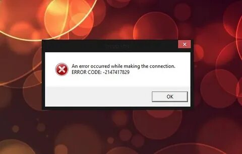 An error occurred during download