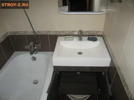 Ремонт ванной в корабле