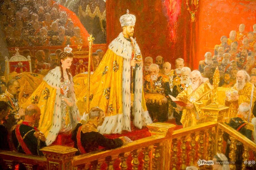 Венчание на царство Николая 2.