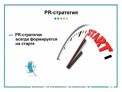 Pr стратегии компании