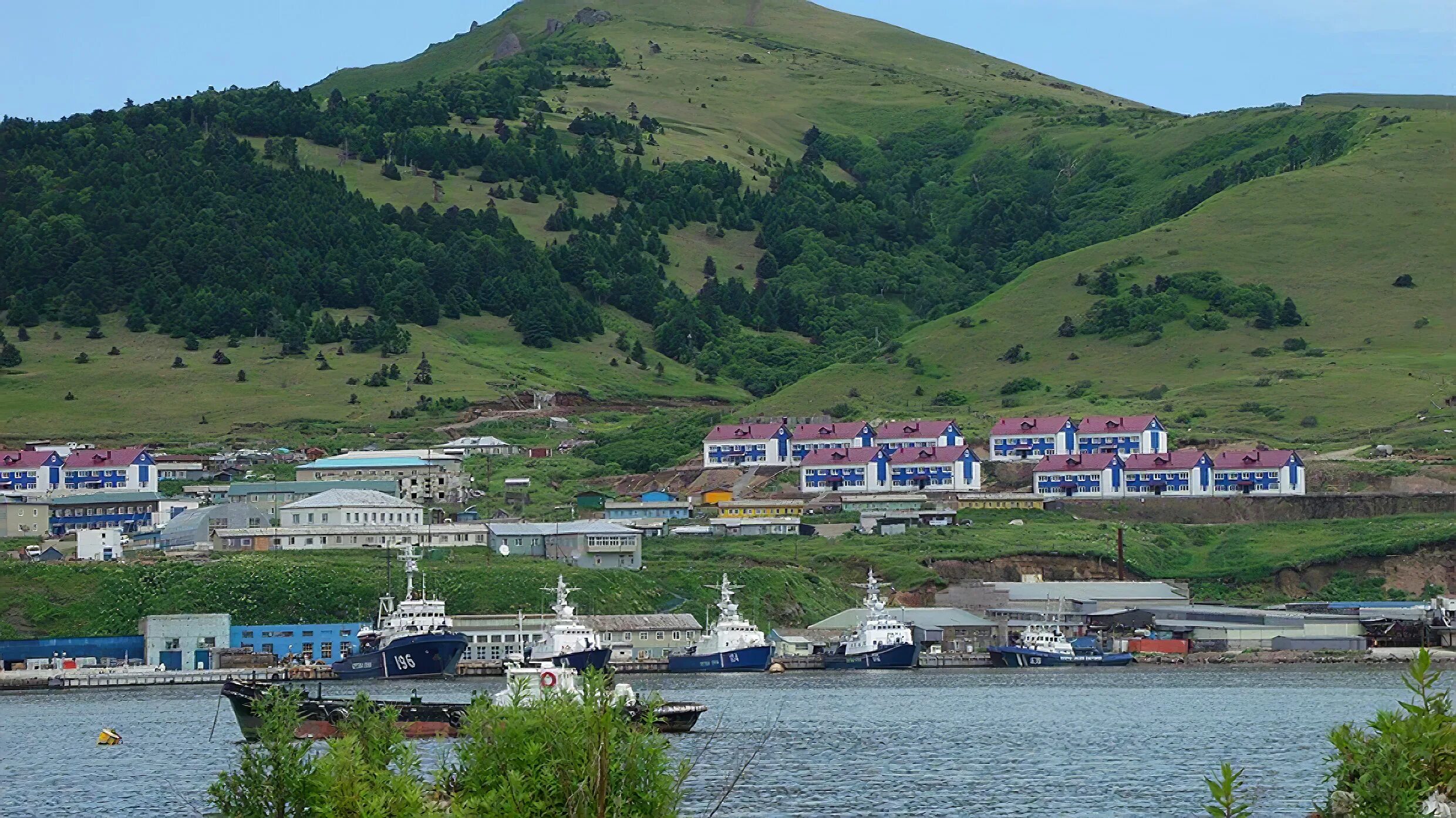 Малокурильское на острове Шикотан