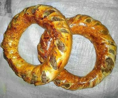 Узбекские лепешки с мясом