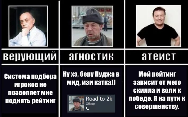 Как называются люди неверующие в бога