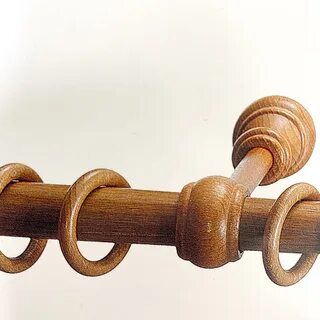 Карниз круглый деревянный