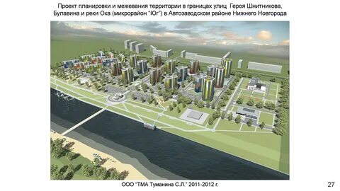 Микрорайоны нижнего новгорода