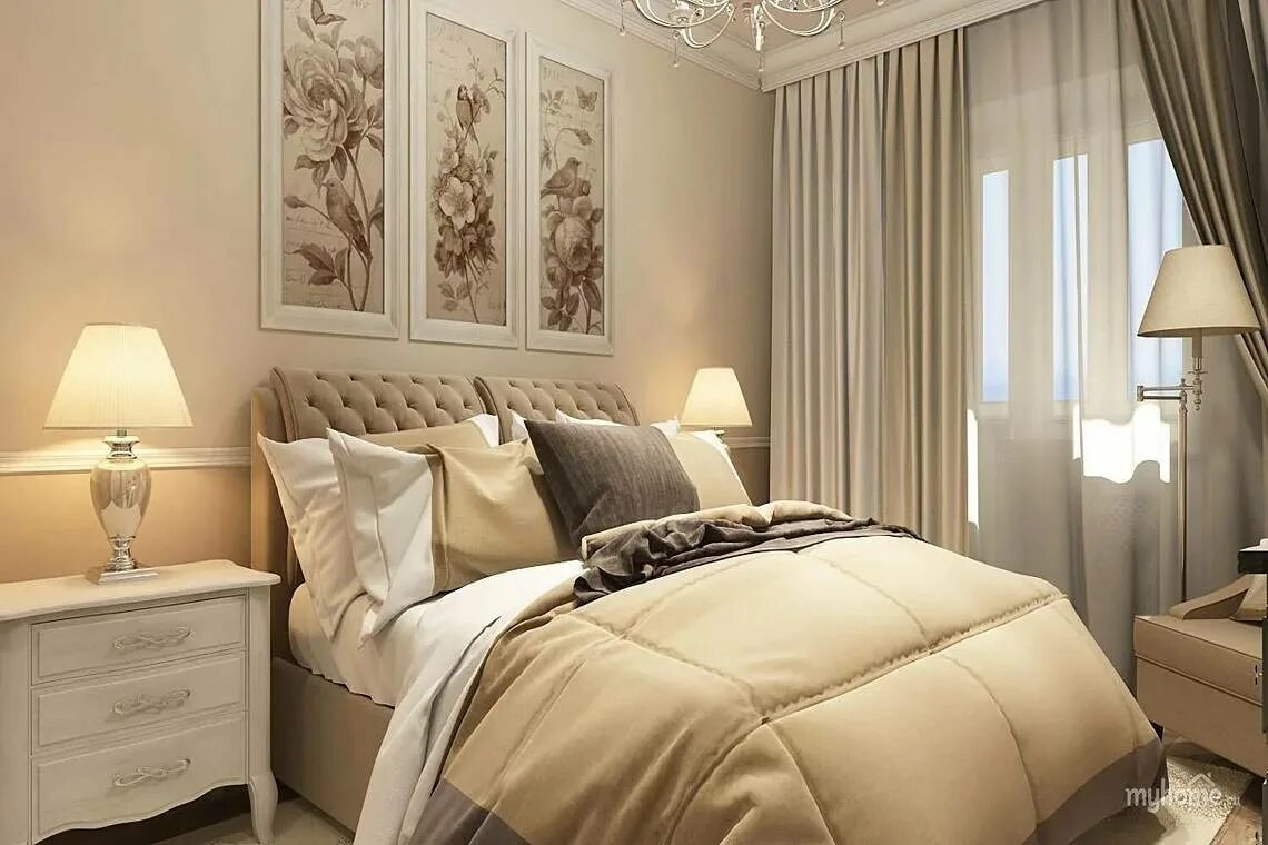 Спальная комната "Vanilla cappuccino interior". Abitant Москва