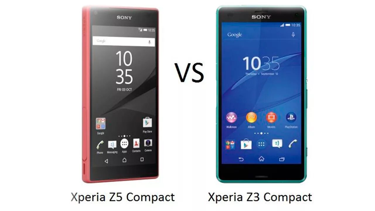 Sony xperia сравнение