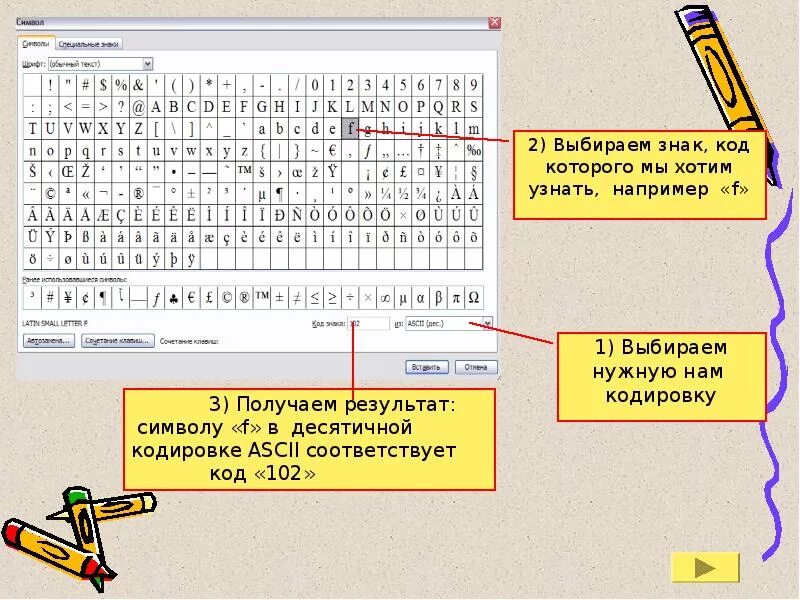 Как получить код символа. Текстовая графическая и звуковая информация. кодирование текстовой информации формулы. кодирование текстовой информации примеры. пример закодированного текста курсовой.