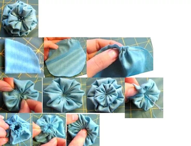 Техники цветов из ткани. Цветочки из ткани. Цветы из ткани для украшения. Объемные цветы из ткани. Цветы самодельные из ткани.