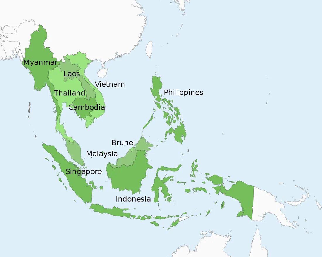 Асеан на карте. АСЕАН 1967. ASEAN страны карта.