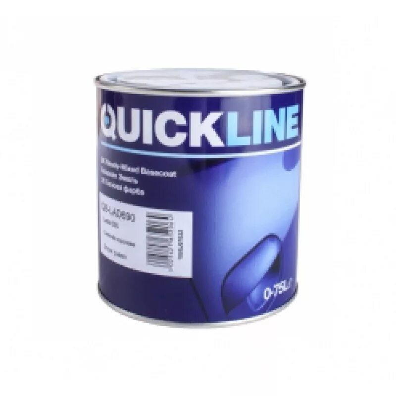 Краска Quickline QB-wht001. Quickline 001. 276 QB-lad приз Базовая эмаль 0,75 л Quickline /3шт/. Базовая эмаль 02c.