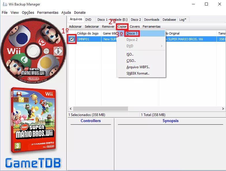 Wii backup manager. Wii backup manager как пользоваться. диск wii ntfs. wbfs manager как пользоваться.