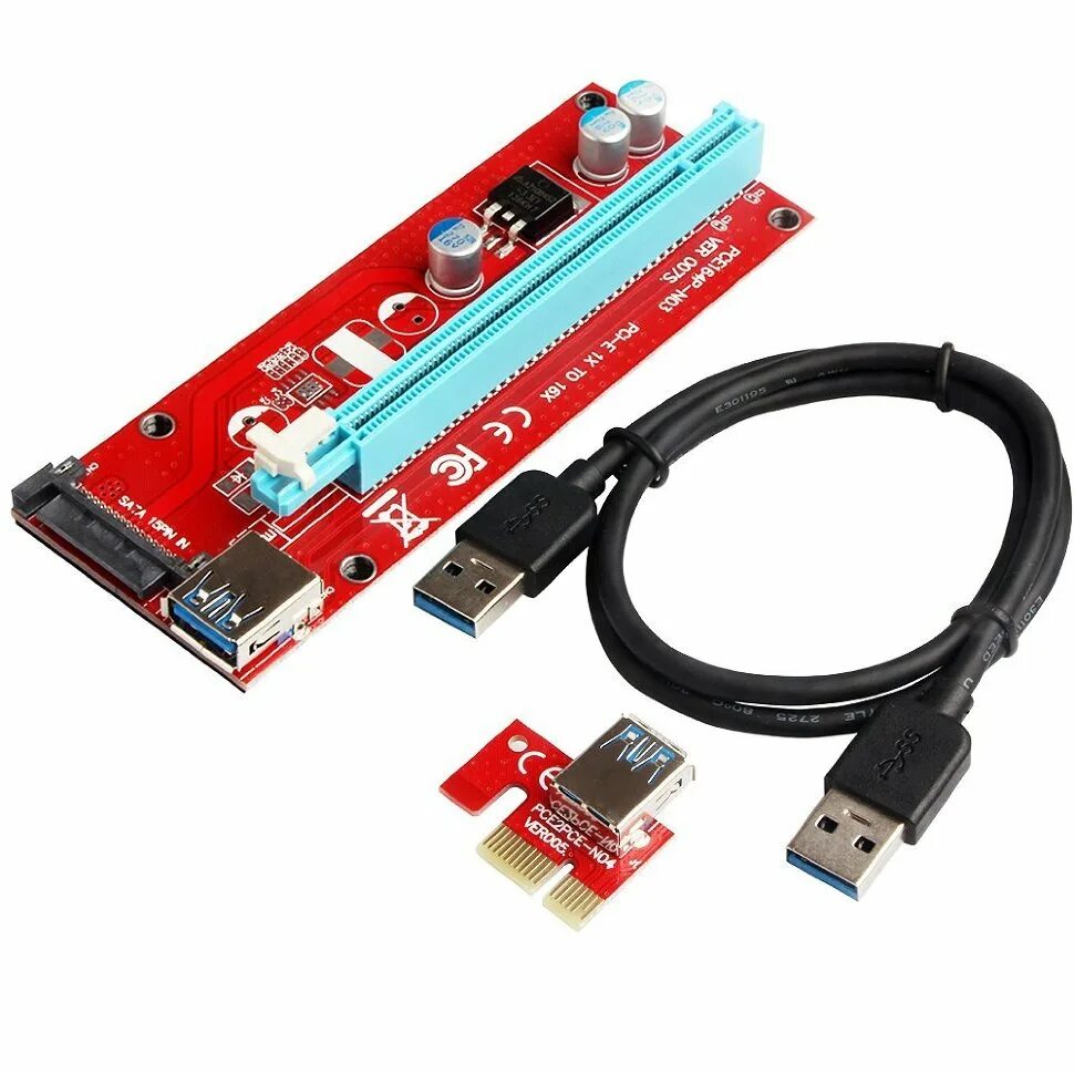 Рейзер PCI-E x1. Райзер ver007 SATA. Переходник райзер PCI-E x16. Riser (райзер)16x to 1x ver. 006с USB. Pci e 3.0 x1