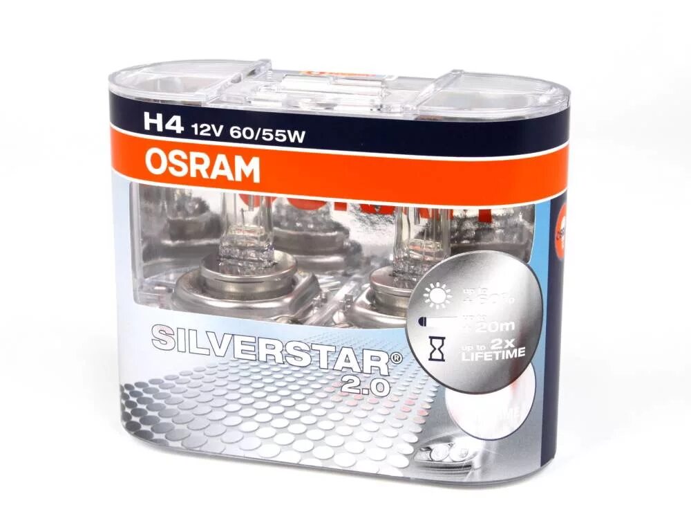 Osram h4 silver. Osram 64193sv2. 64193sv2 hcb osram. лампа osram h4 60/55w +60% silverstar 2.0 галогенная к-т артикул. h4 osram 12v 60/55w 64193.