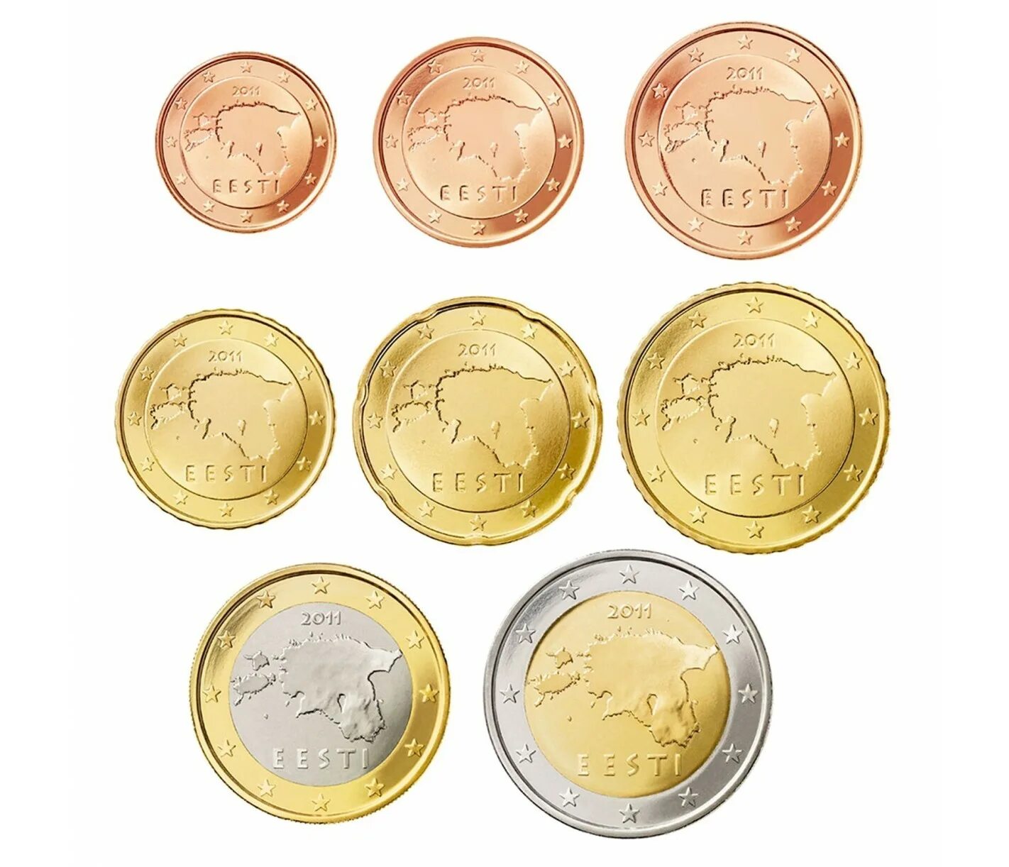Сколько монет евро. Монеты 2 центов евро 2022. 2 Евро Эстония 2018. Наборы монеты евро Эстонии. 20 Центов евро Эстония.