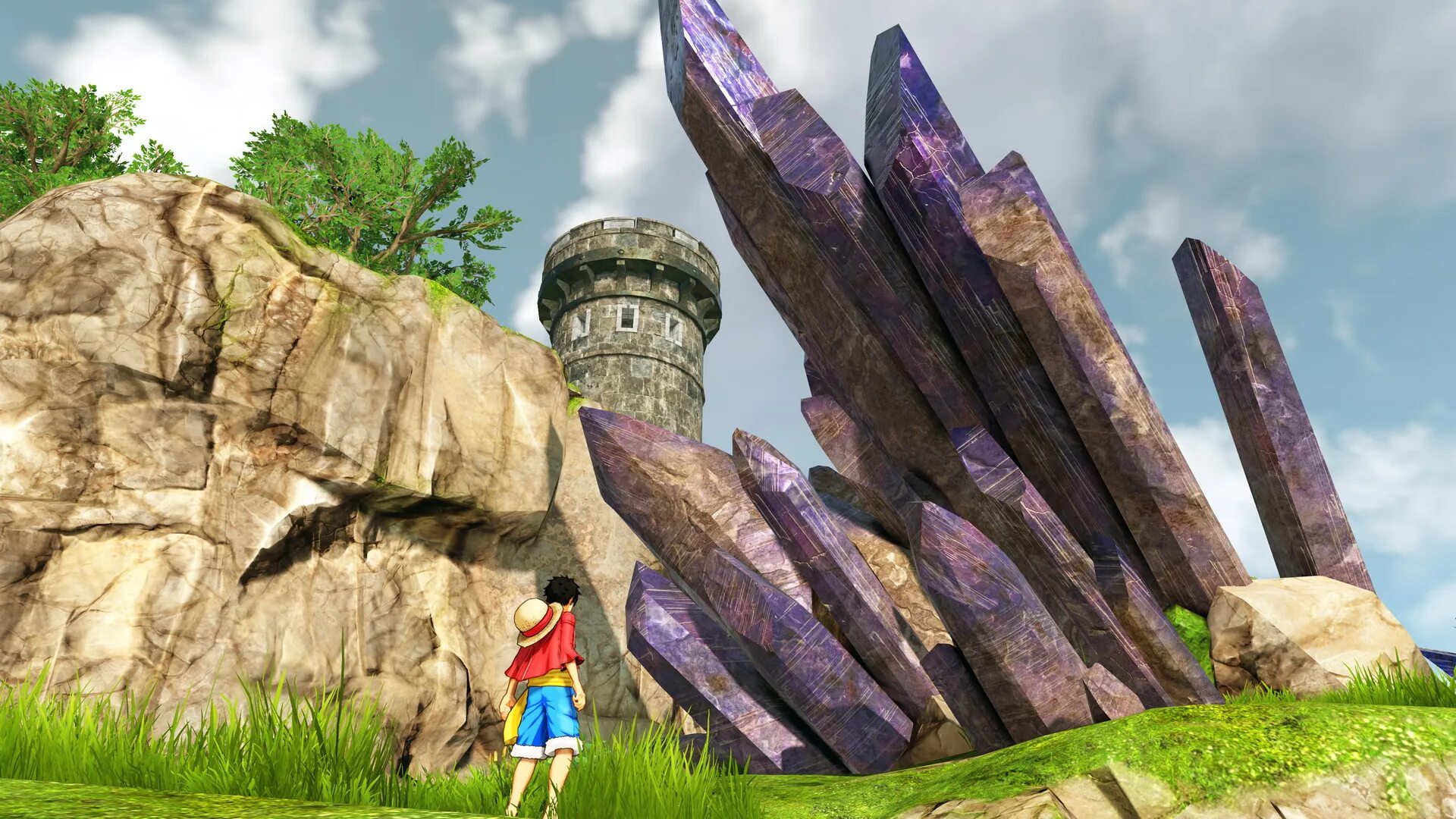 One piece World Seeker. One piece World Seeker скрины. Рубиновый город World Seeker.