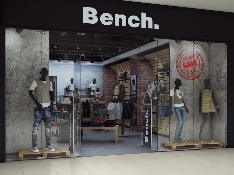 Одежда купить ижевск. Магазин Bench. Бенч одежда. Bench магазин в Москве. Bench бренд одежды.